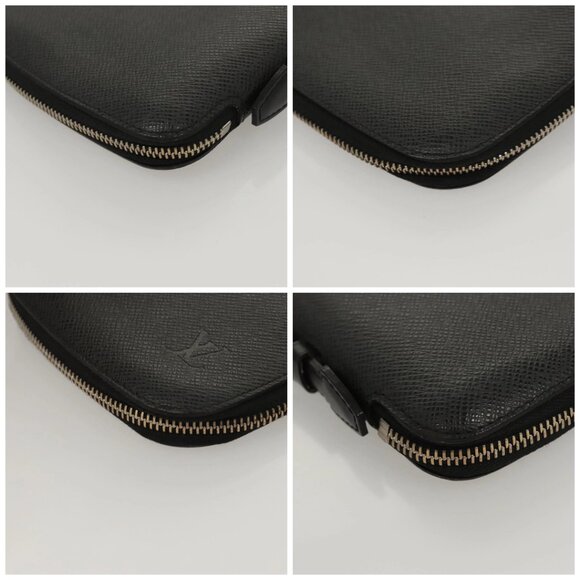 LOUIS VUITTON Taiga Organizer Atoll Travel Case Ardoise M30652 LV Auth 117271 - Picture 14 of 16